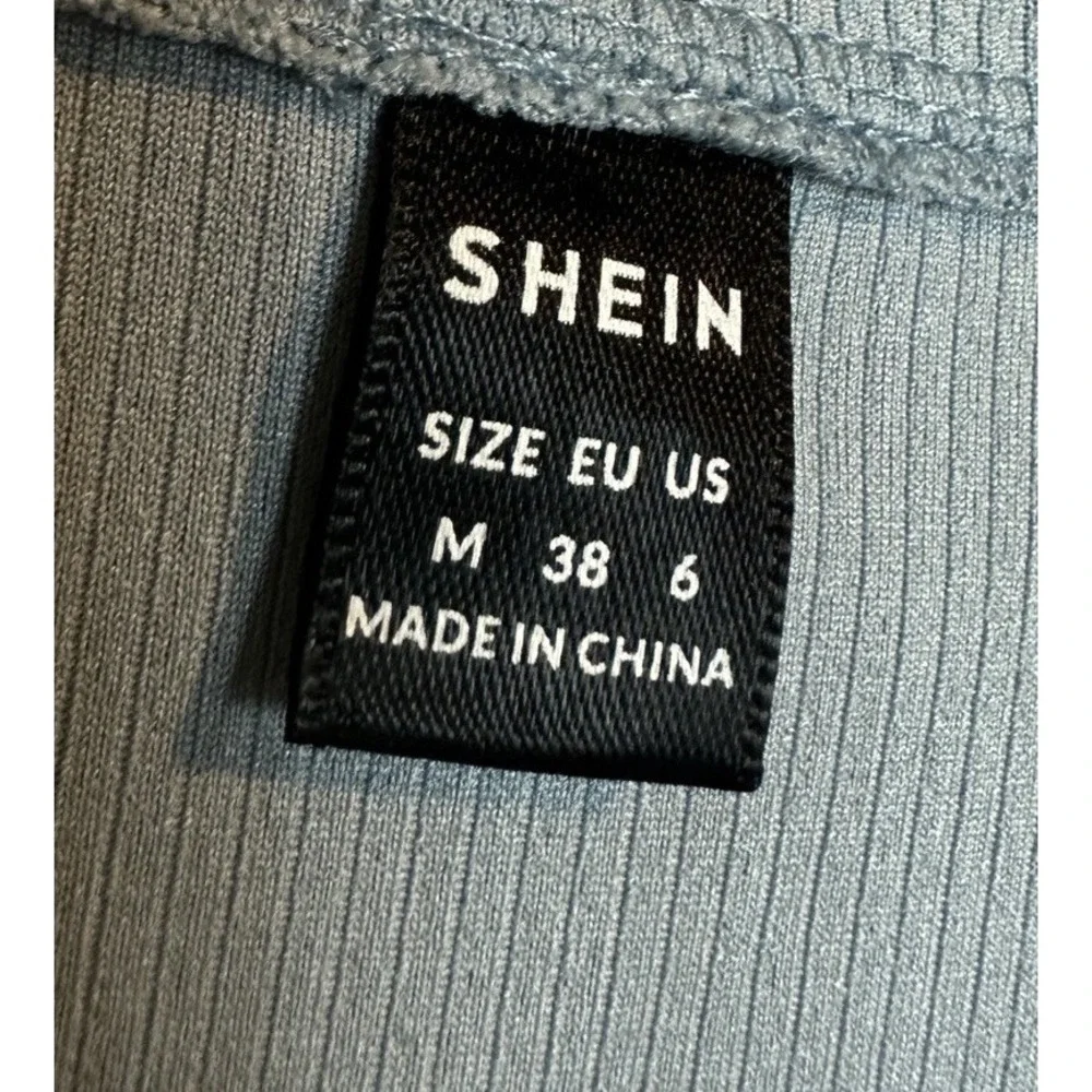 SHEIN blue cropped